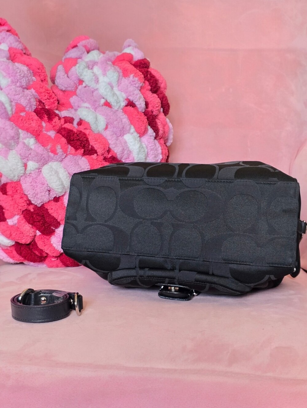 Coach Campbell Signature Satchel (24741) - Picture 5 of 7